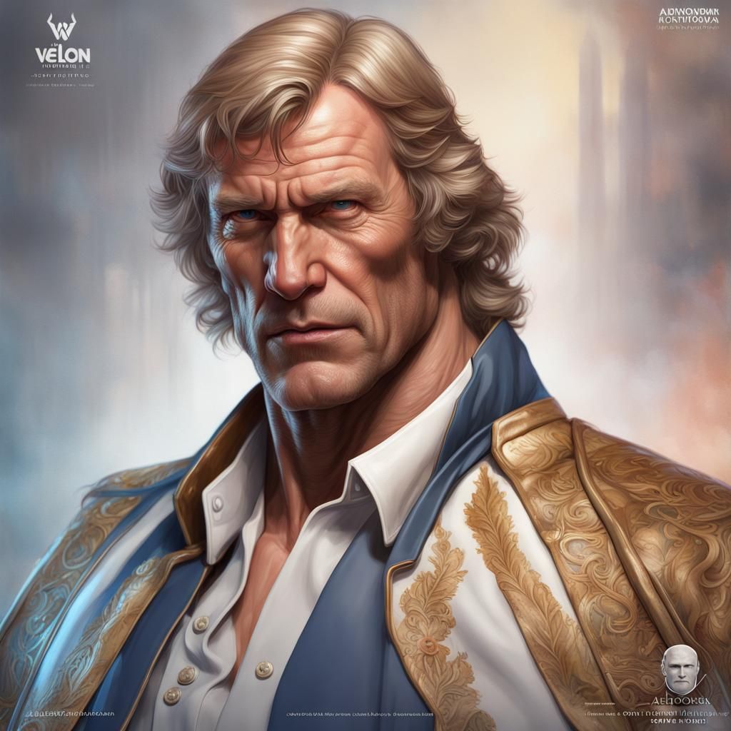 A portrait of a Von Erich