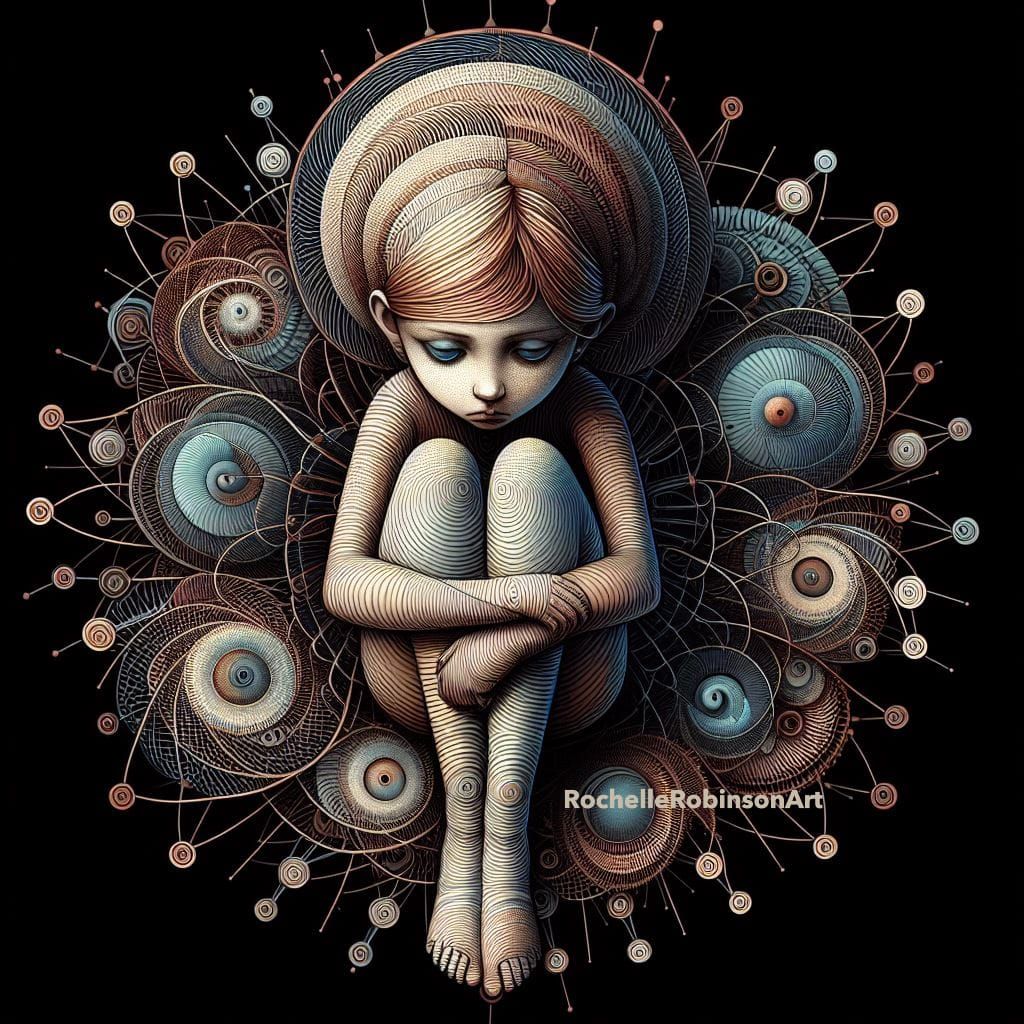 Melancholic Surreal Doll III