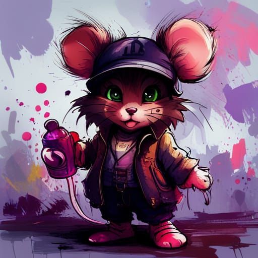 STREETS MOUSE  by @Nicosima 