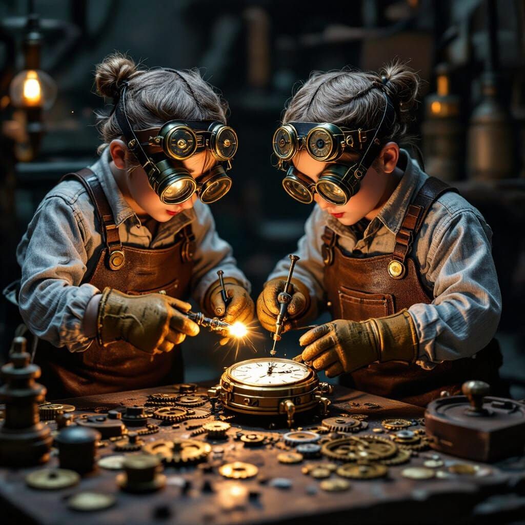 Steampunk Mechanics  by @fStopper