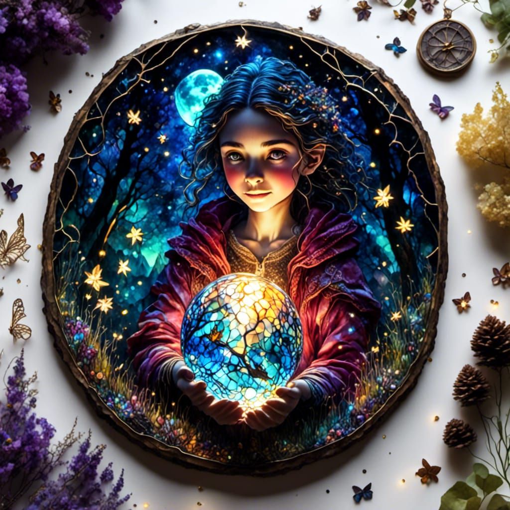 Fireflies pendant