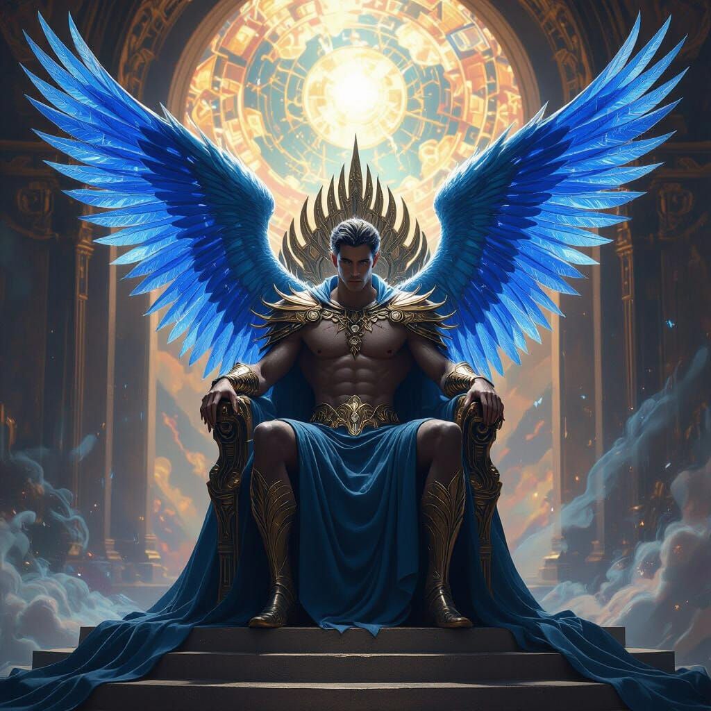  create an iconic first image of the Earth Angel. He is a first of his kind and ushers in a new breed of superior celestial being. The heart...