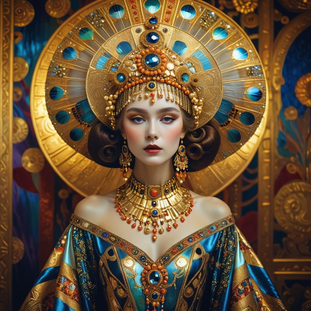 The Queen of the Night
Gustav Klimt 