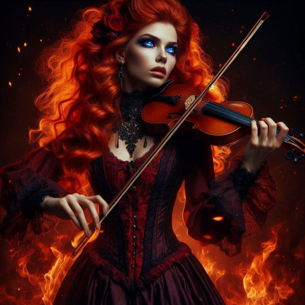 Gives new meaning to "Fiery Red Head"