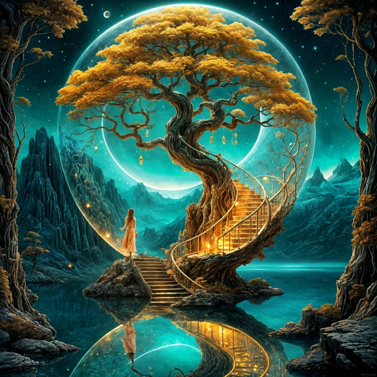 Magic Tree  by @Gorgony