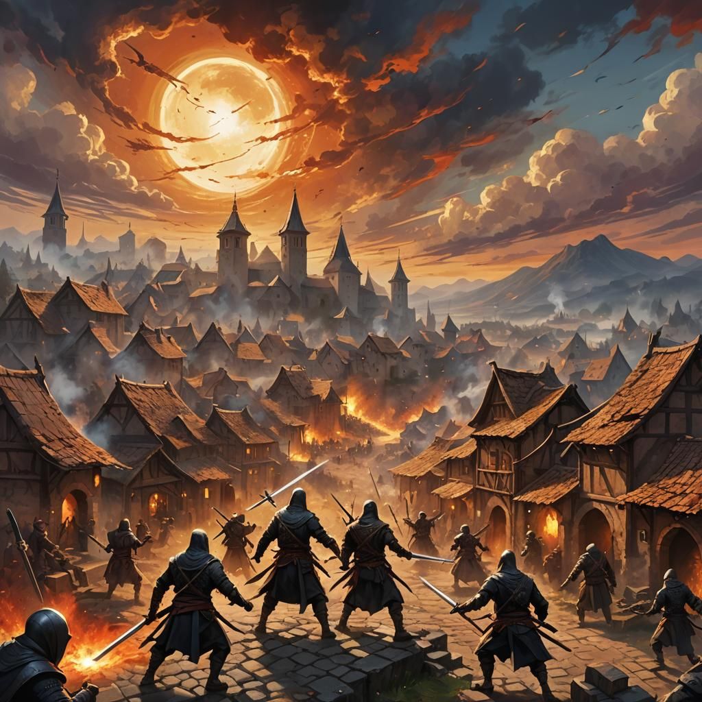 Defend the town! Save the people! 