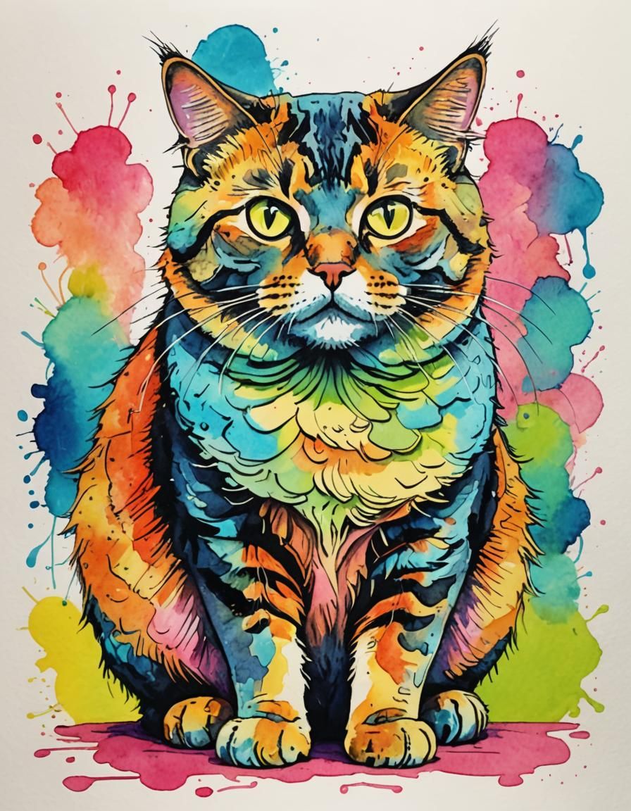 a cat