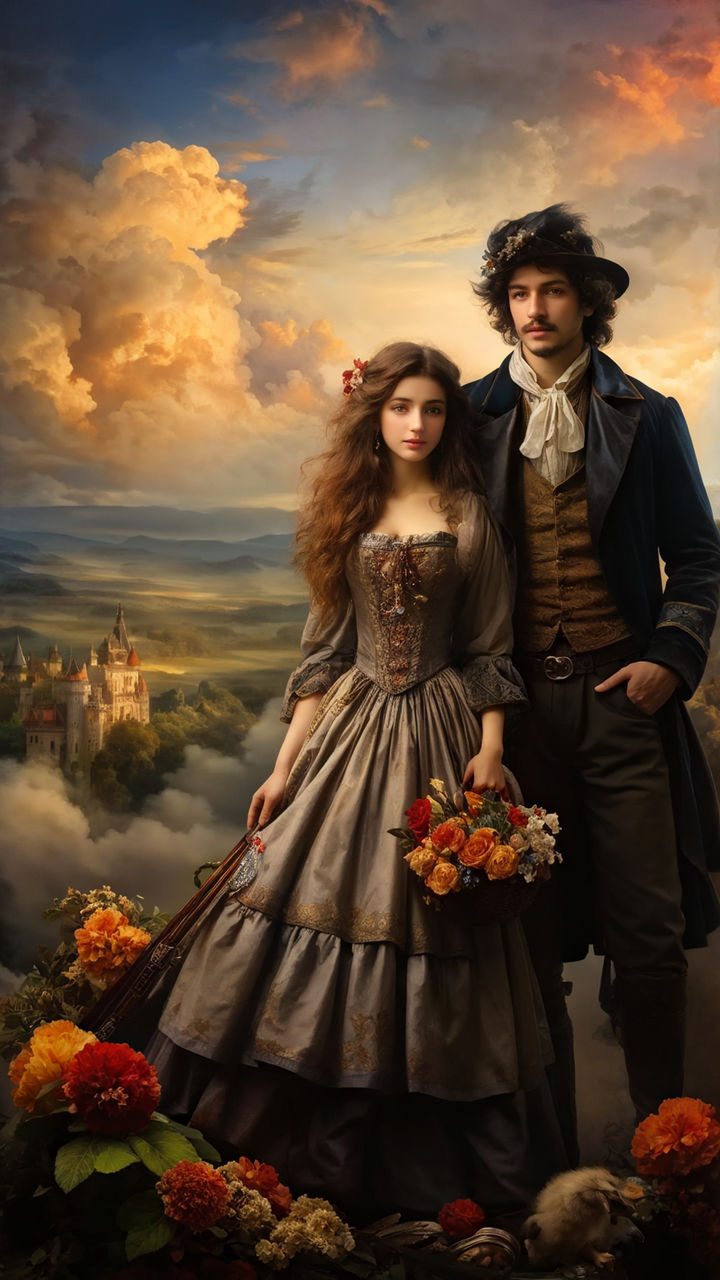 A young family - Baptiste style test