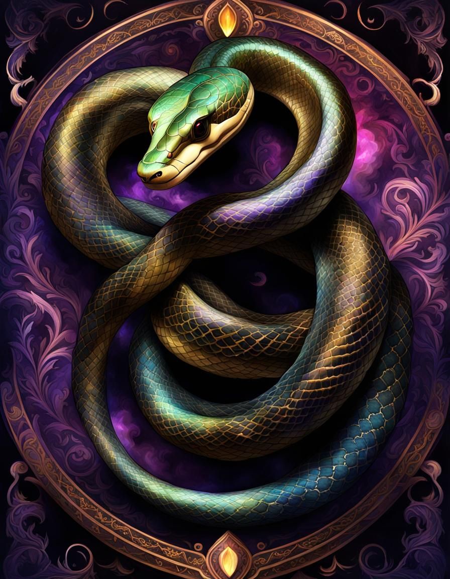 Snake - AI Generated Artwork - NightCafe Creator