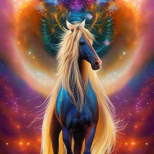 Horse - AI Generated Artwork - NightCafe Creator