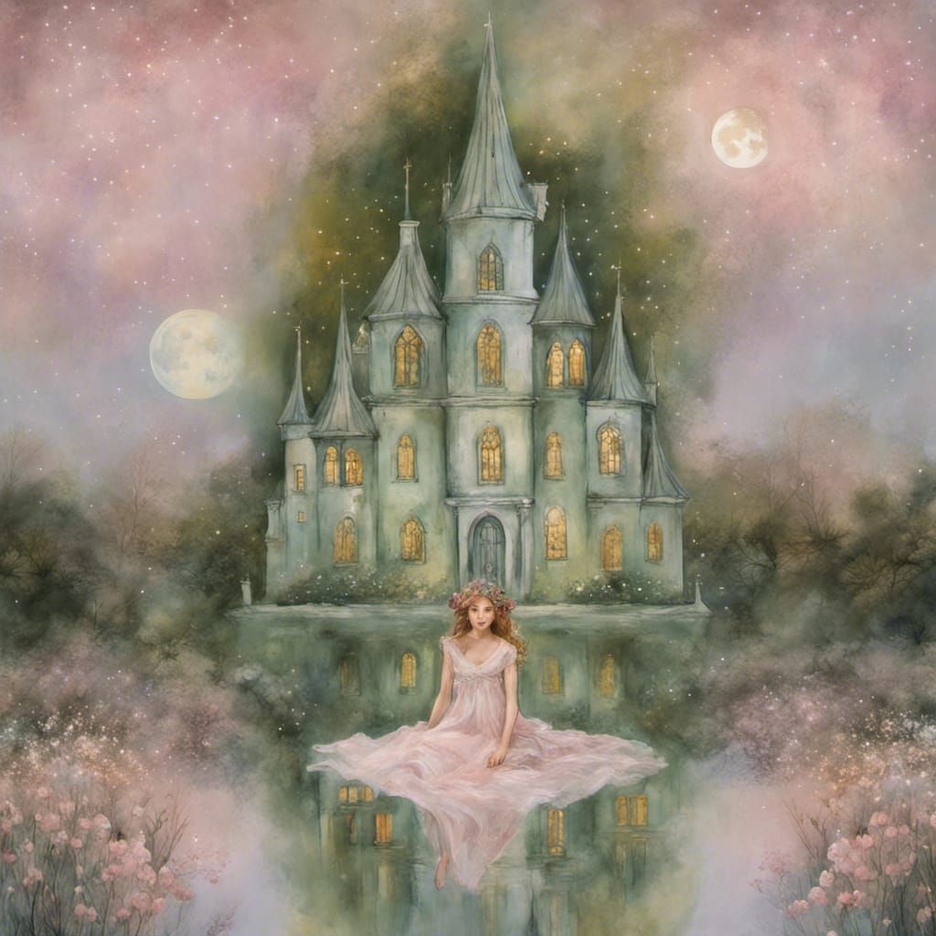 Felicity's Art The Manor of Tura Series AI Generated Artwork