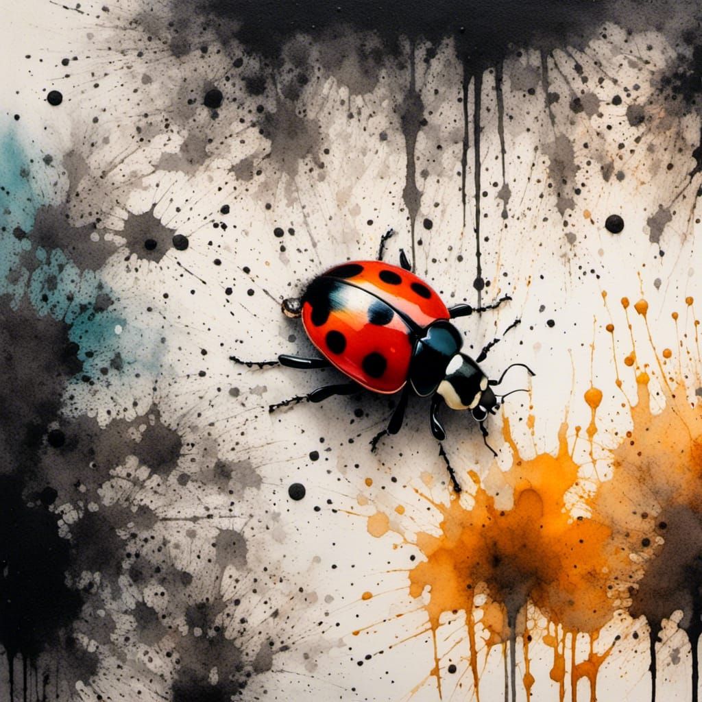 <lora:Charcoal Ink Art:1.0> 