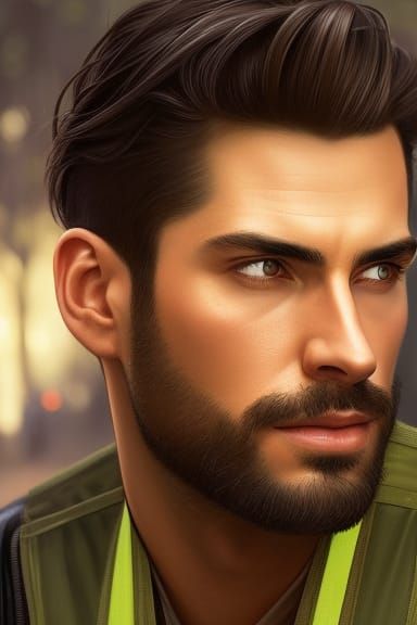 Handsome man - AI Generated Artwork - NightCafe Creator