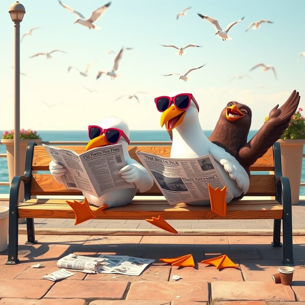 Möwen  by @Lilly0205ai