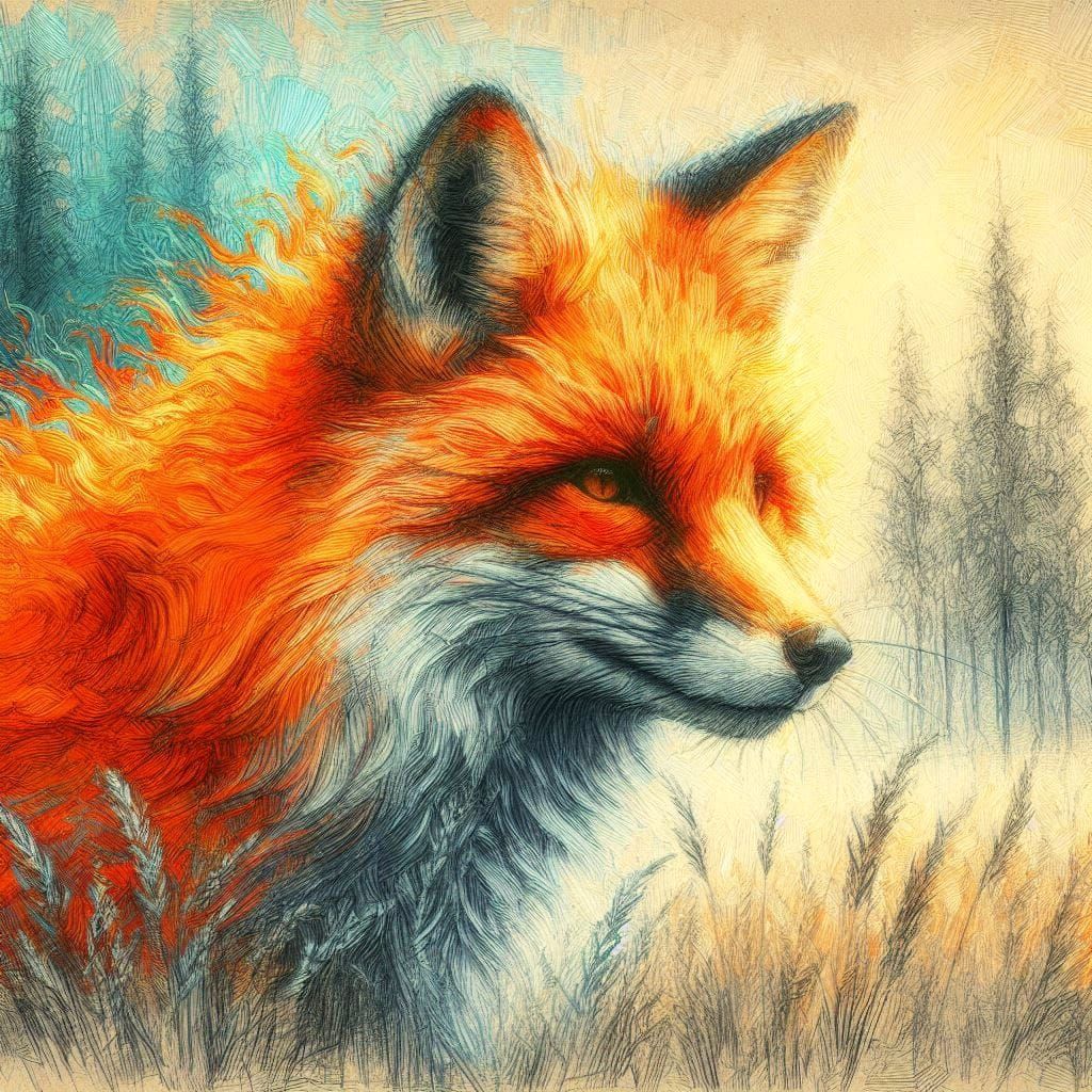 Forest Fire Fox