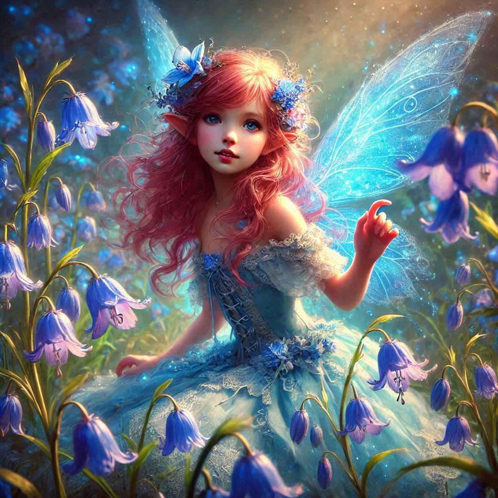 adorable fairy-tale fantasy creature portrait..