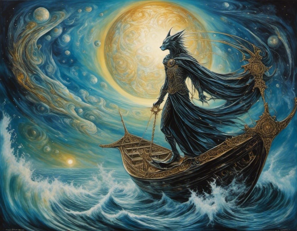 A sailor through aeons Story unheard Howling at the Earth   by @undefined