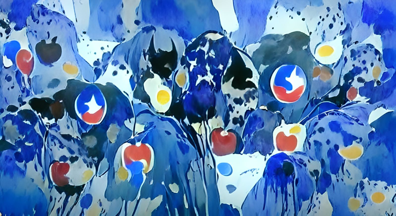 Blue Apples