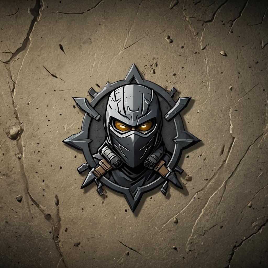 Call of Duty Warzone Ninja Logo Character