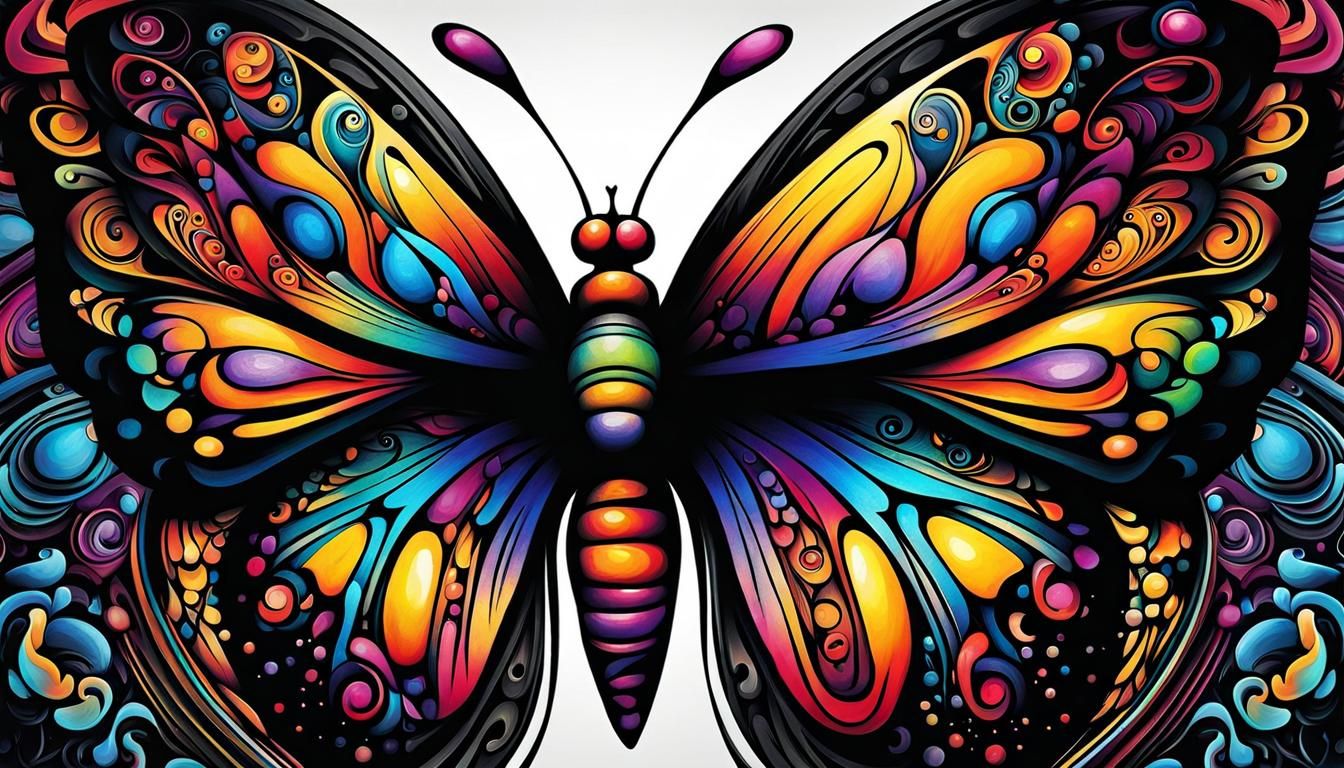 Abstract Butterfly