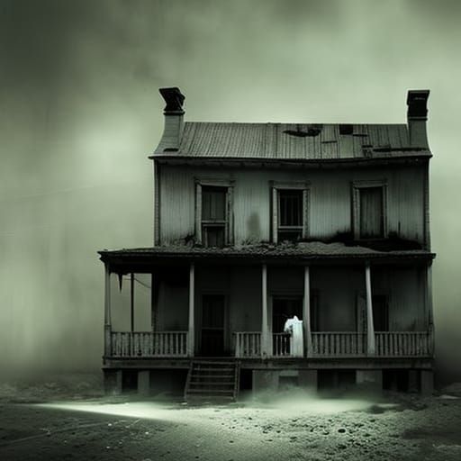 Creepy House - AI Generated Artwork - NightCafe Creator