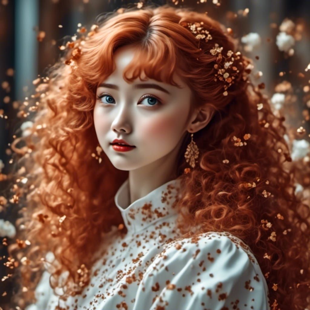 I wanna live with a cinnamon girl 
I could be happy the rest of my life 
With a cinnamon girl