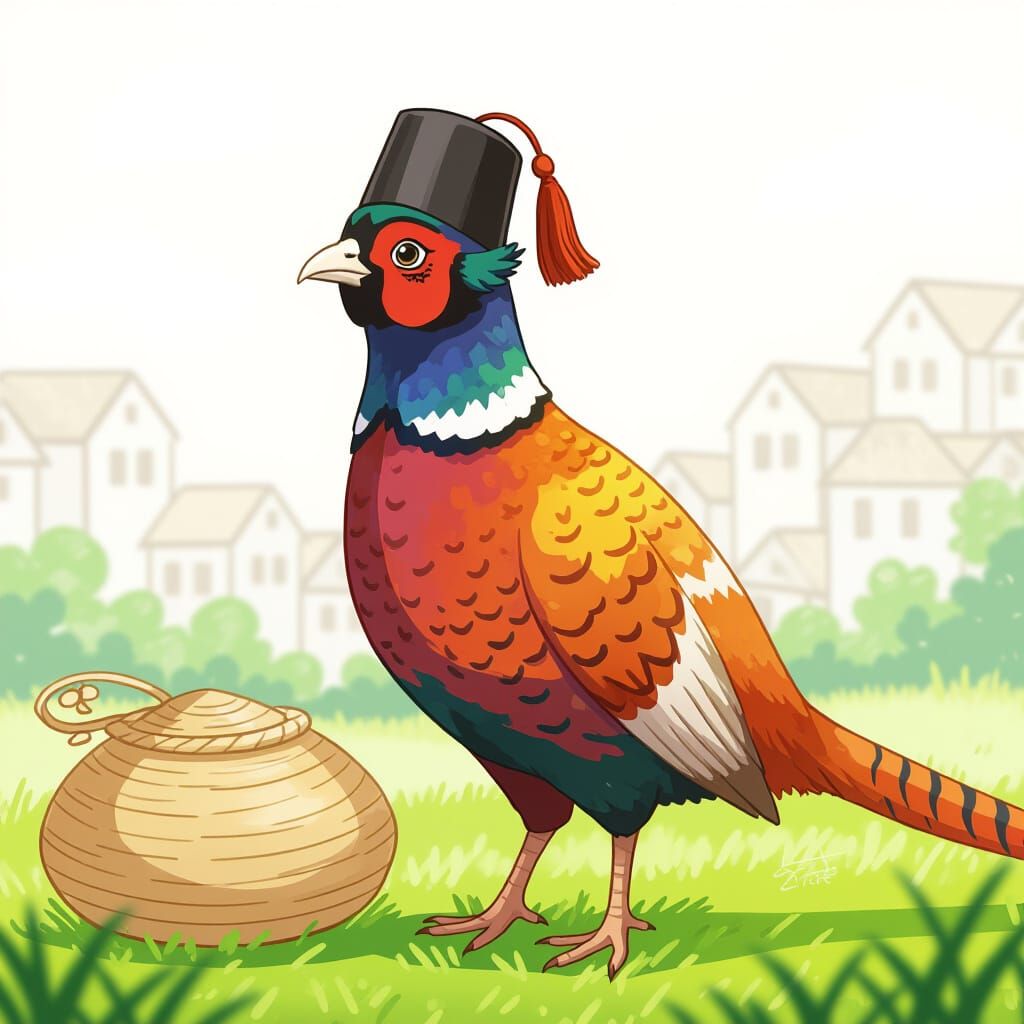 A Pheasant in a Fez (Fezant)