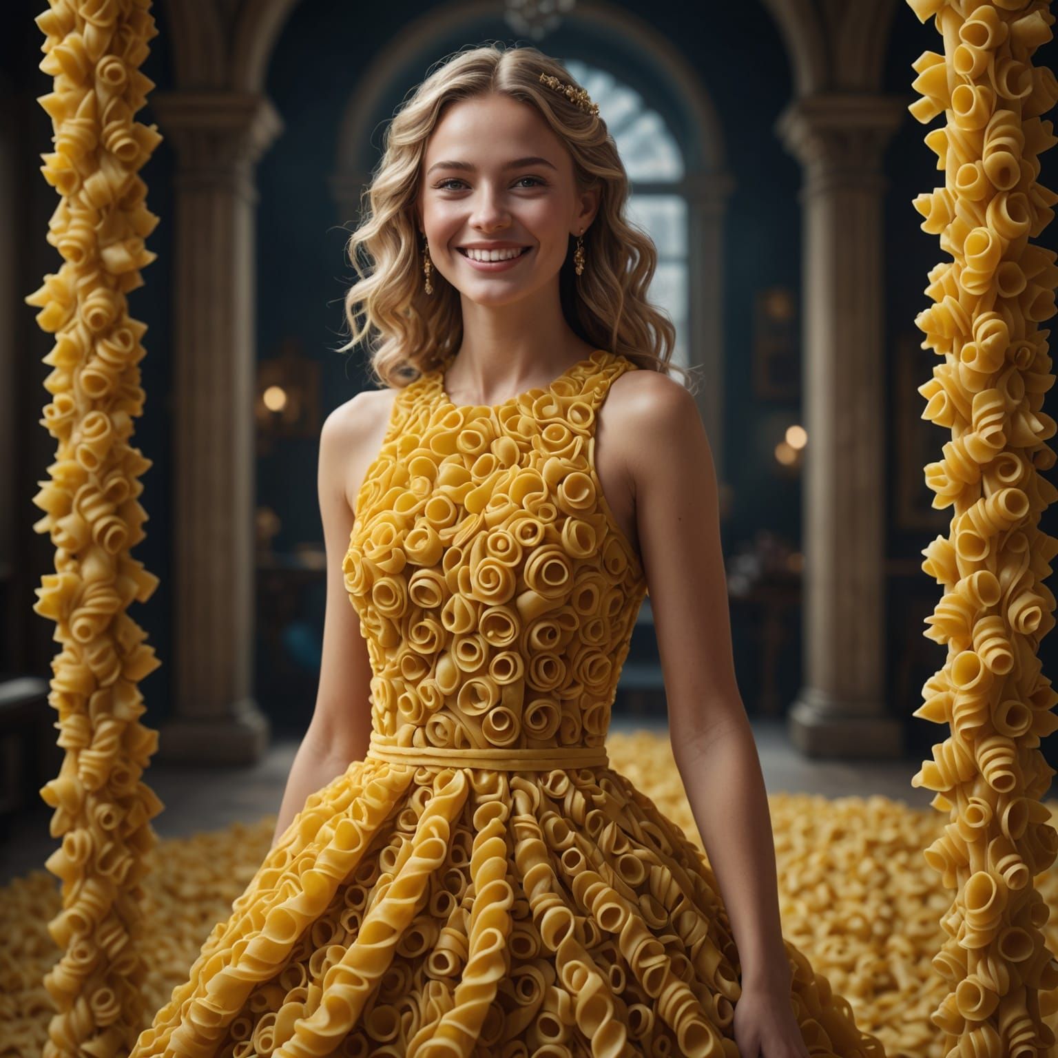 Macaroni Chic  by @mathy_art_girl_305