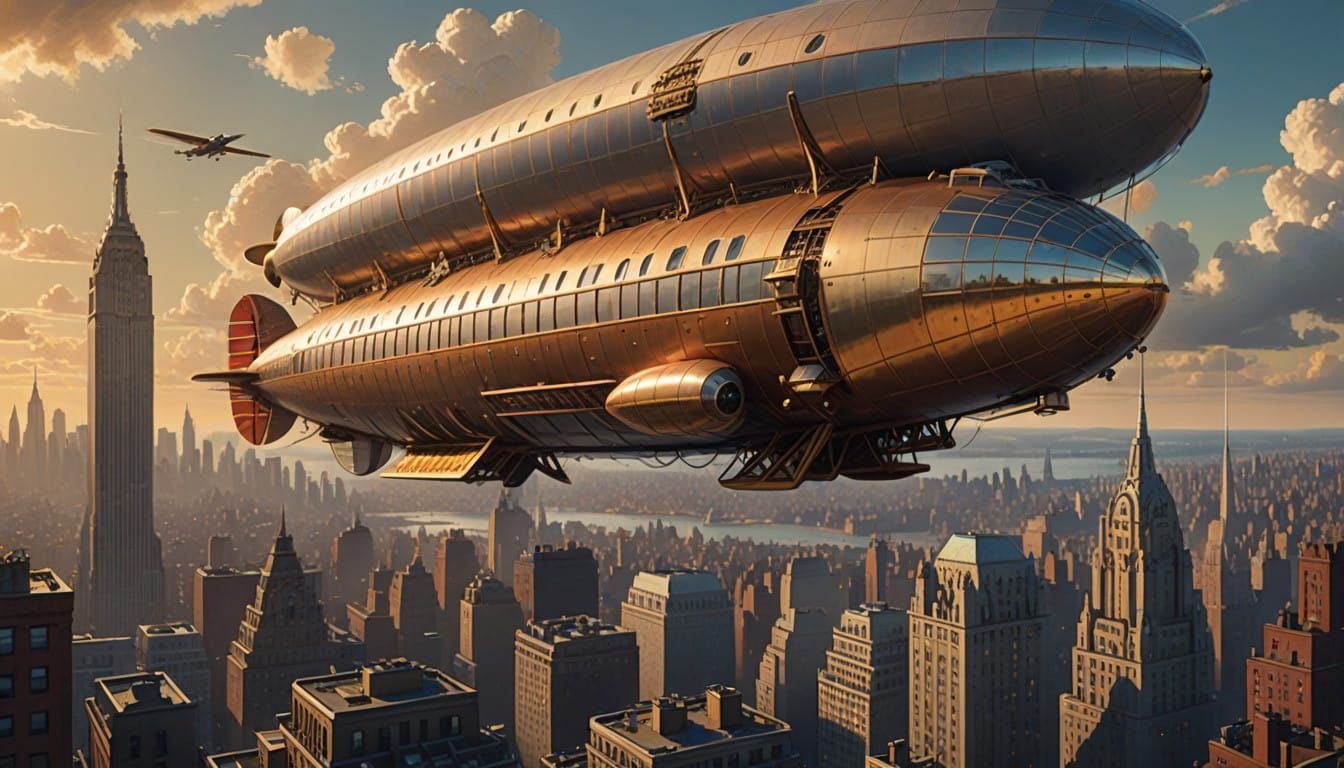 Steampunk Airflight