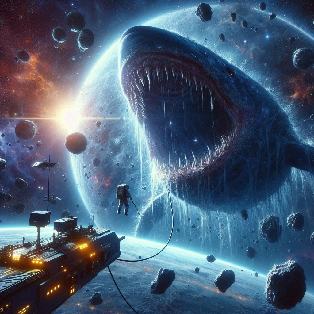 Devourer in vacuum sea