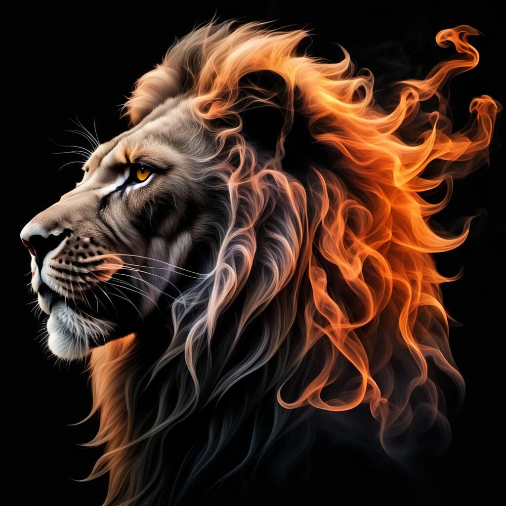 Lion - AI Generated Artwork - NightCafe Creator