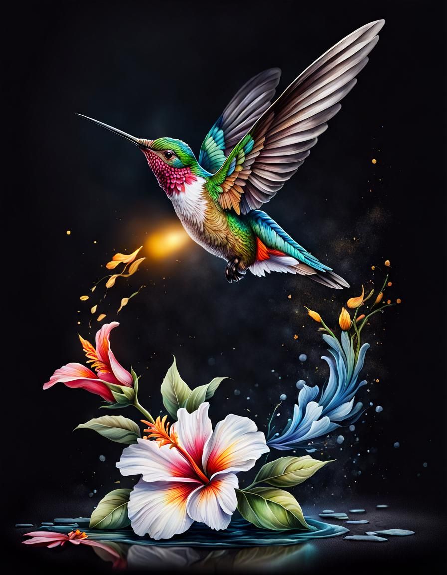 Hummingbird  by @MacMikkola