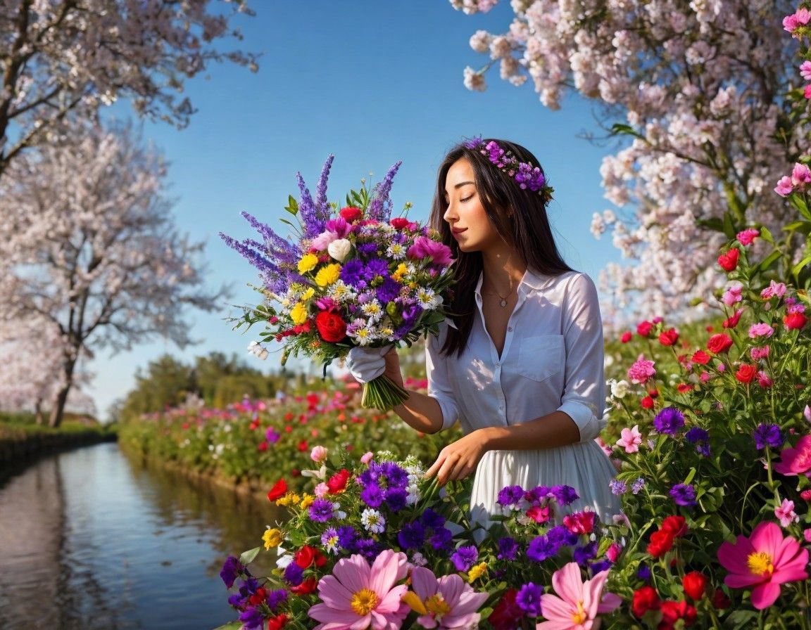 Serenity by the Waterway in Bloom