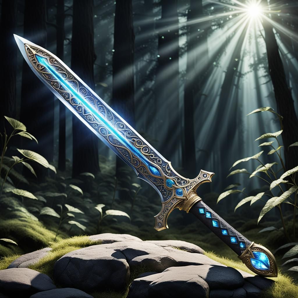 Magic imbued sword #1