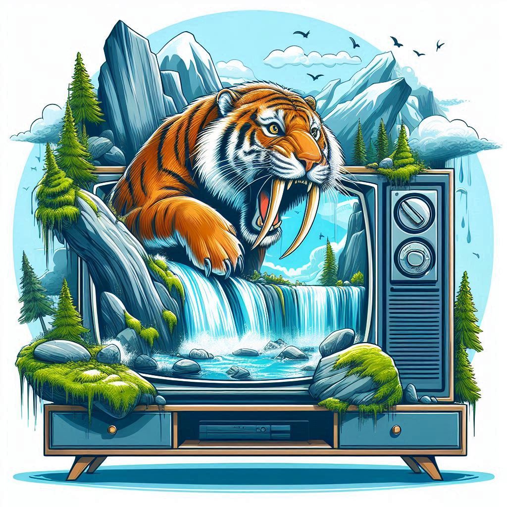 Watercolor painting coming to life, I have left the prompt open if anyone wants to try.