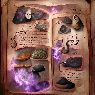 A familiar page from an ancient book of spells.