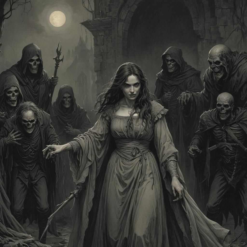Martha Corey artstyle By Thomkins H. Matteson, Thomas Slatte...