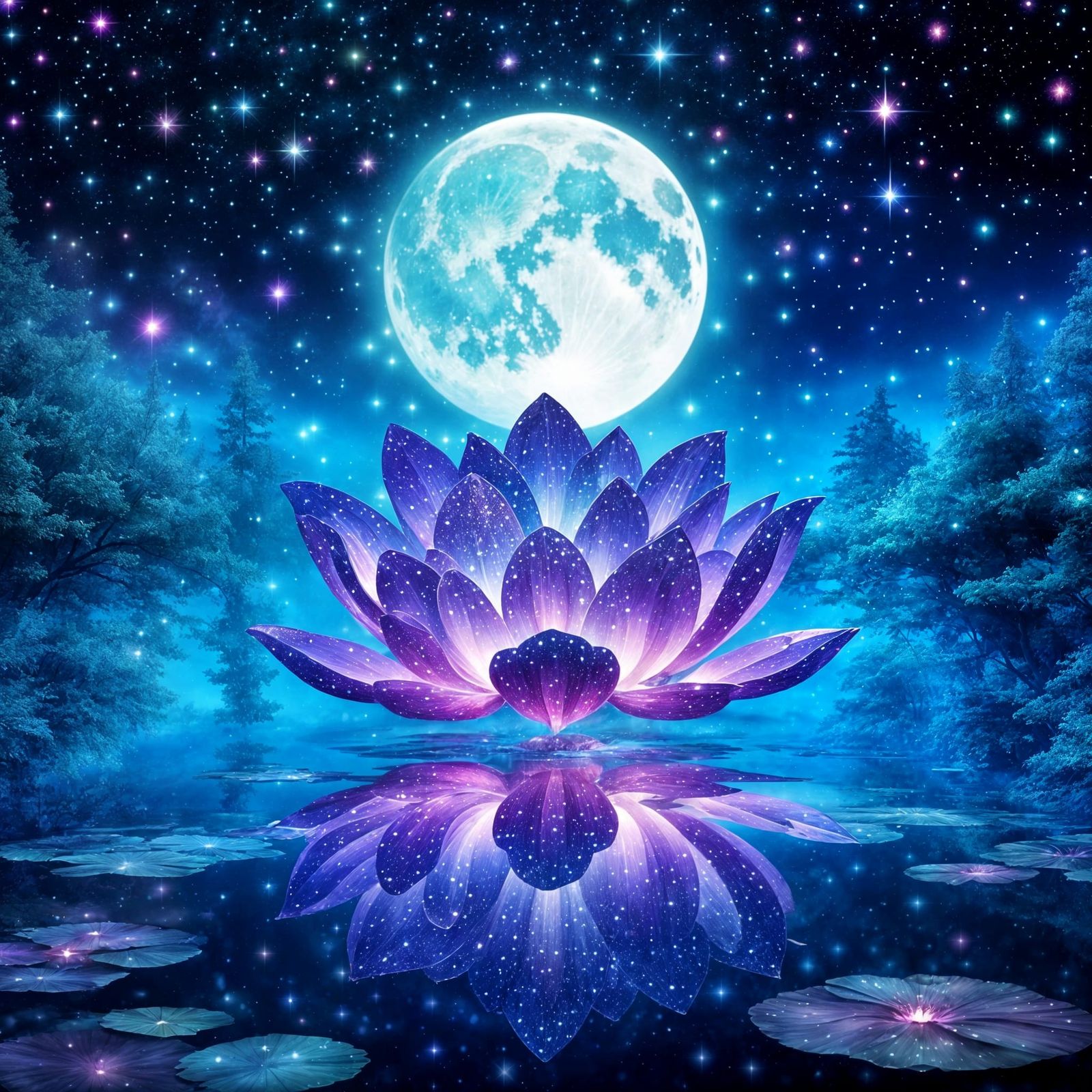 The "Glowing Lotus" Fairytale   by @Nikko P