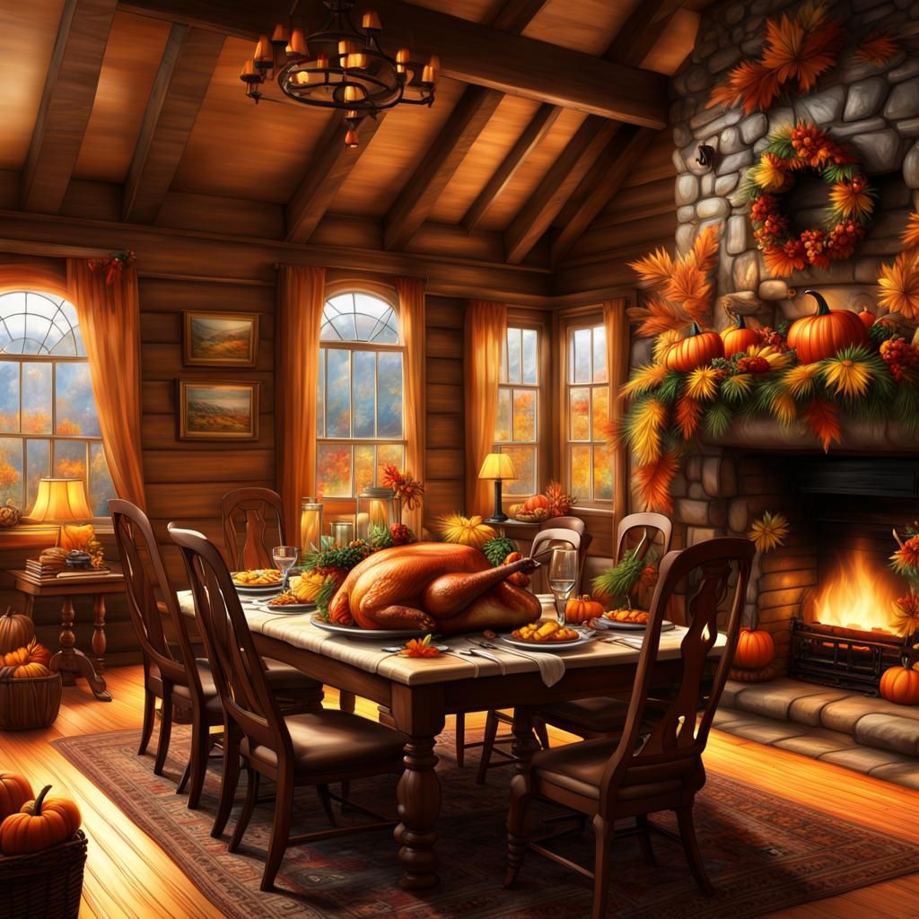 Thanksgiving Dinner  by @Ailee