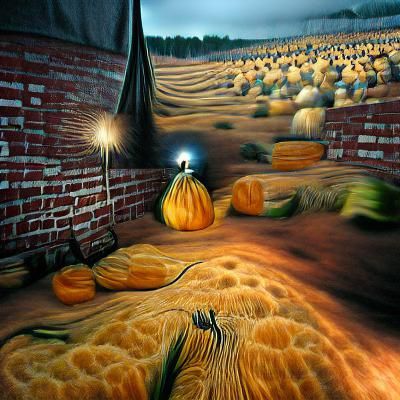 Pumpkin field