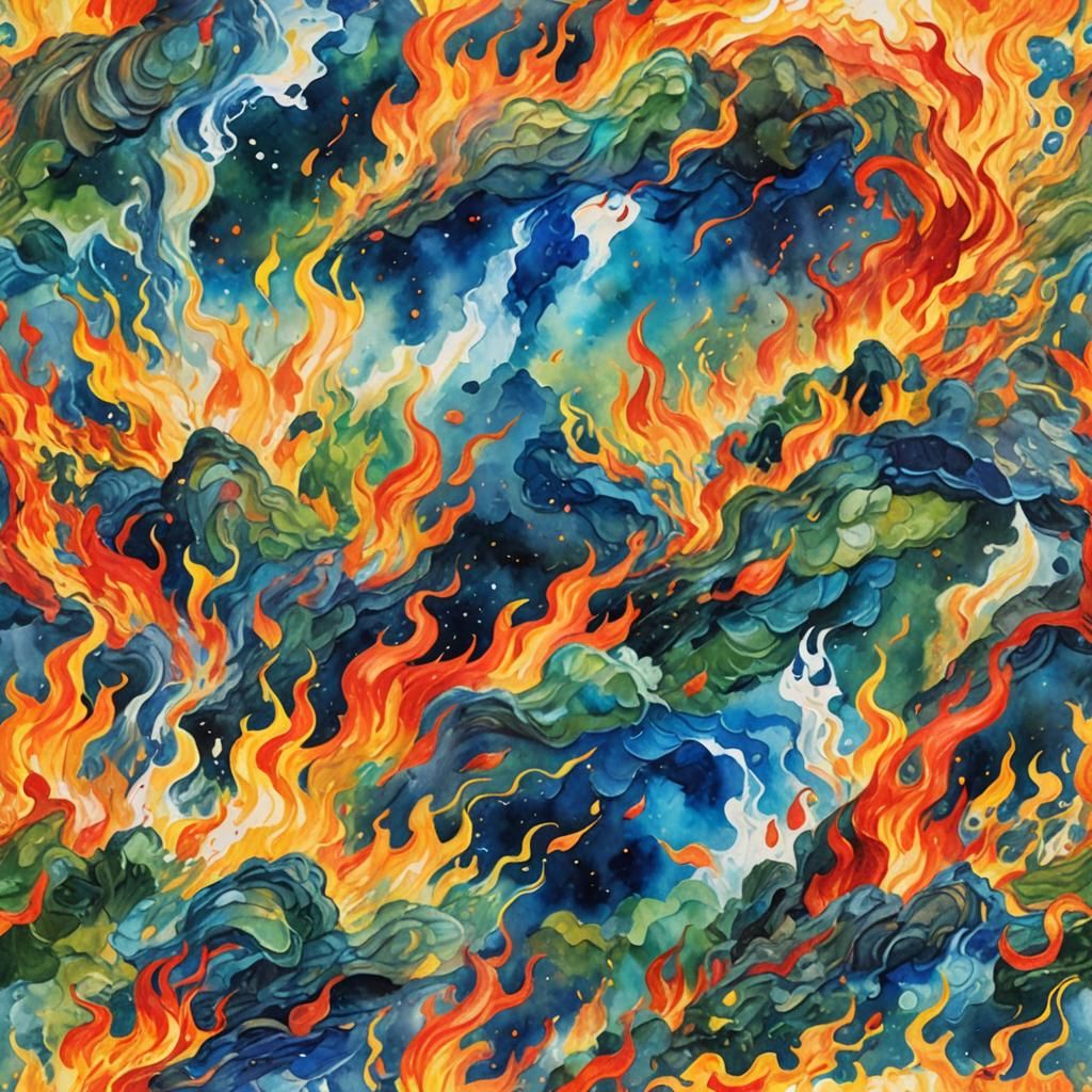 earth water fire and air