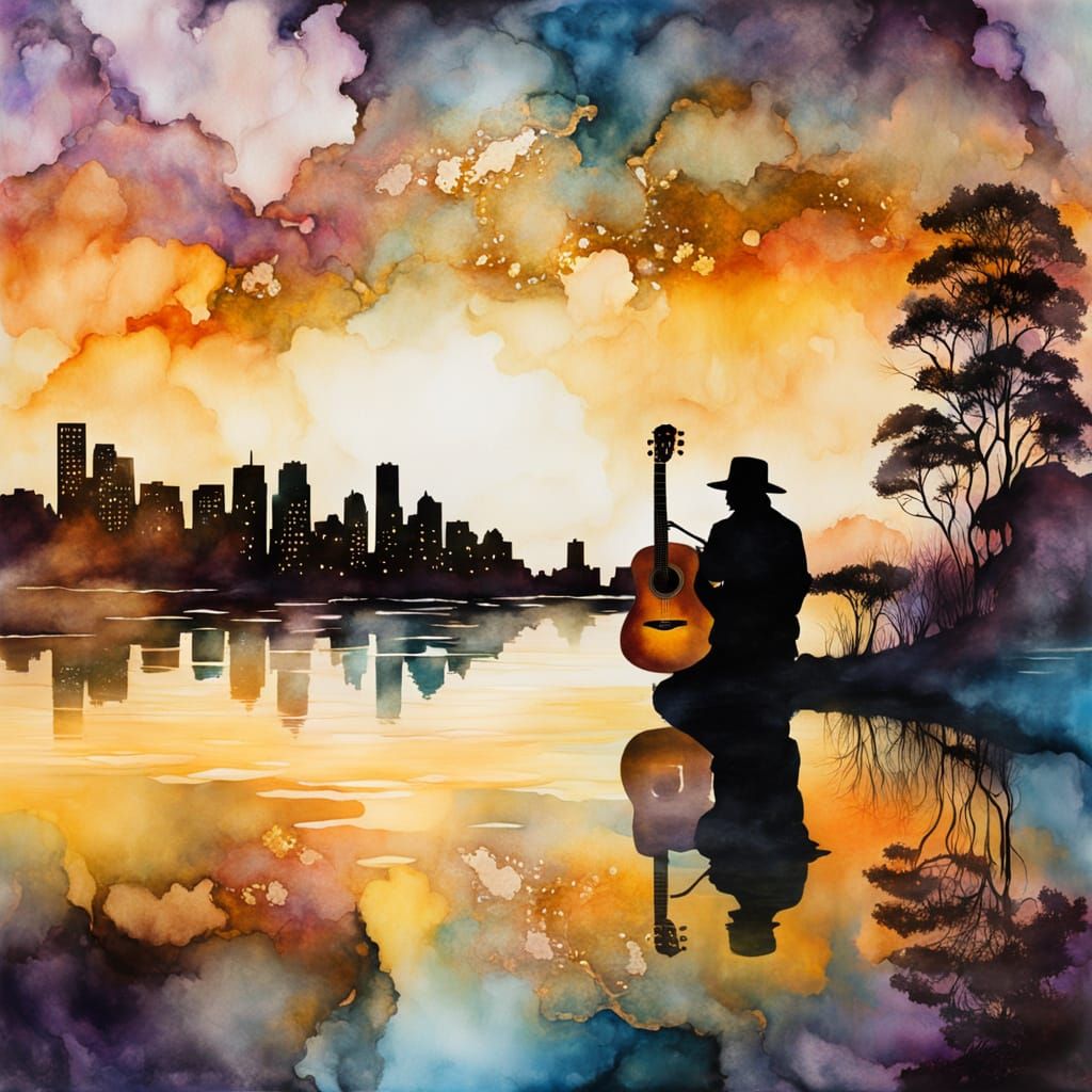 City at sunrise  by @AlfredStephen