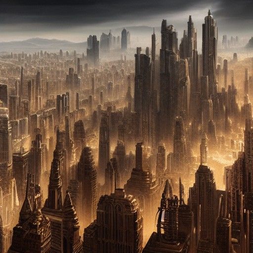 Ancient Metropolis CityScape