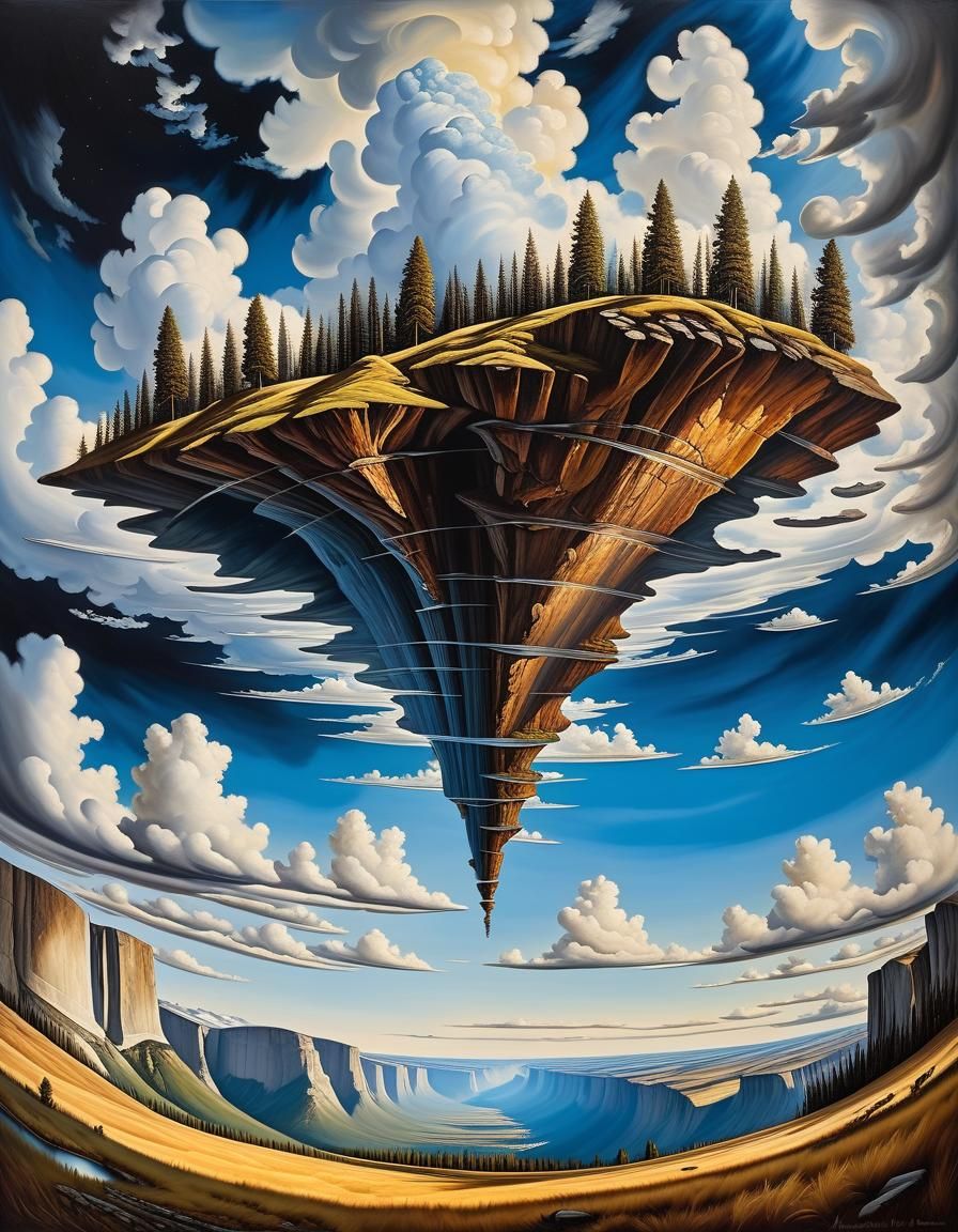Land in the sky