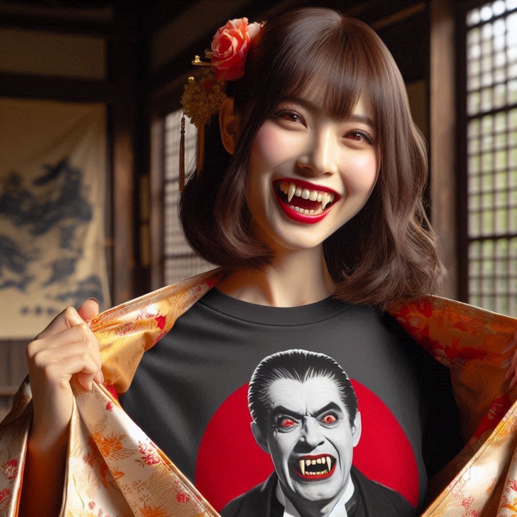 A vampire in Japan