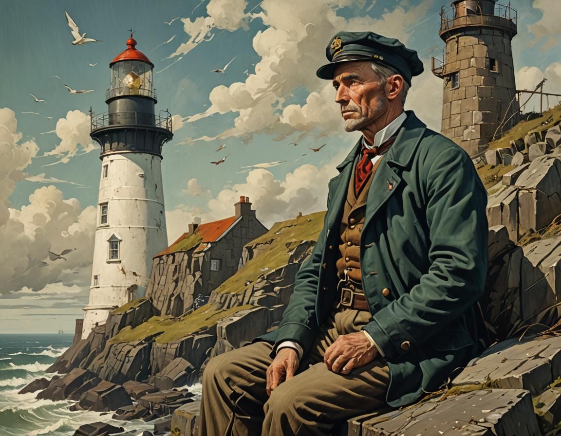 The Lighthouse Keeper  by @Secret_Strategem