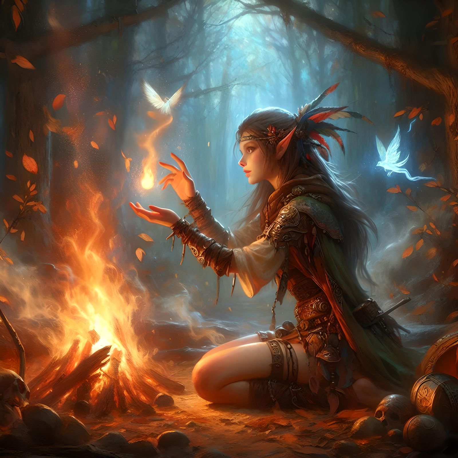 Elf Shaman #3