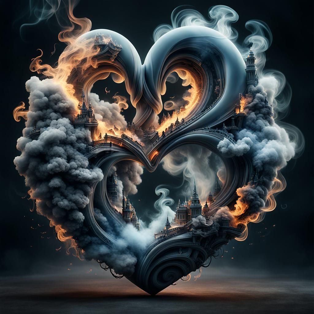 Healing The Broken Heart Things Made Of Smoke Transform Wispy, Ethereal 