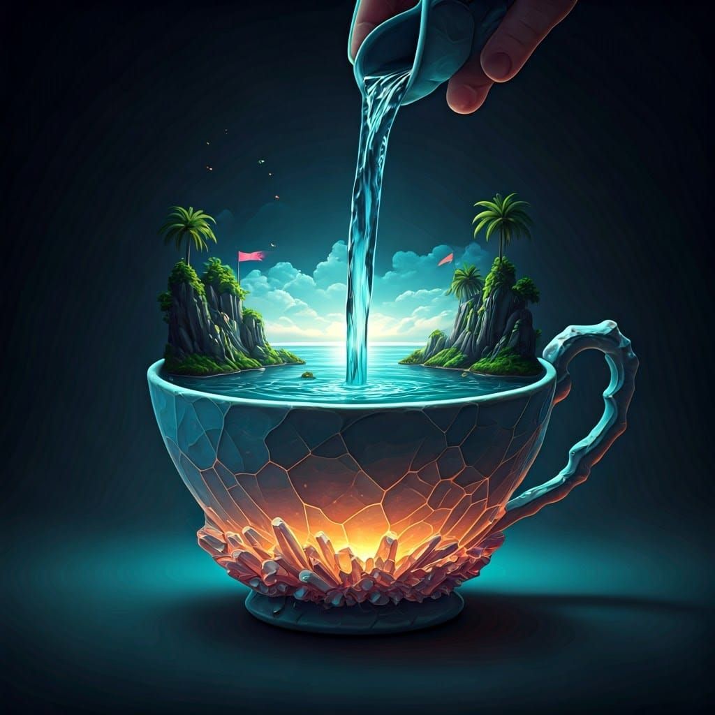 Ethereal Vessel: A Mystical Cup That Unleashes Fantastical W...