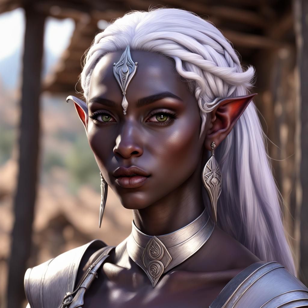 Drow adventurer II - AI Generated Artwork - NightCafe Creator